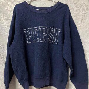 xl vintage oversized pepsi sweatshirt
